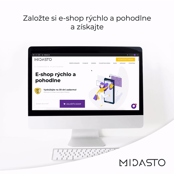 E-shop Midasto
