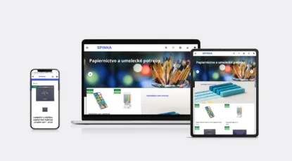 Šablóna e-shopu Spinka pre platformu Midasto